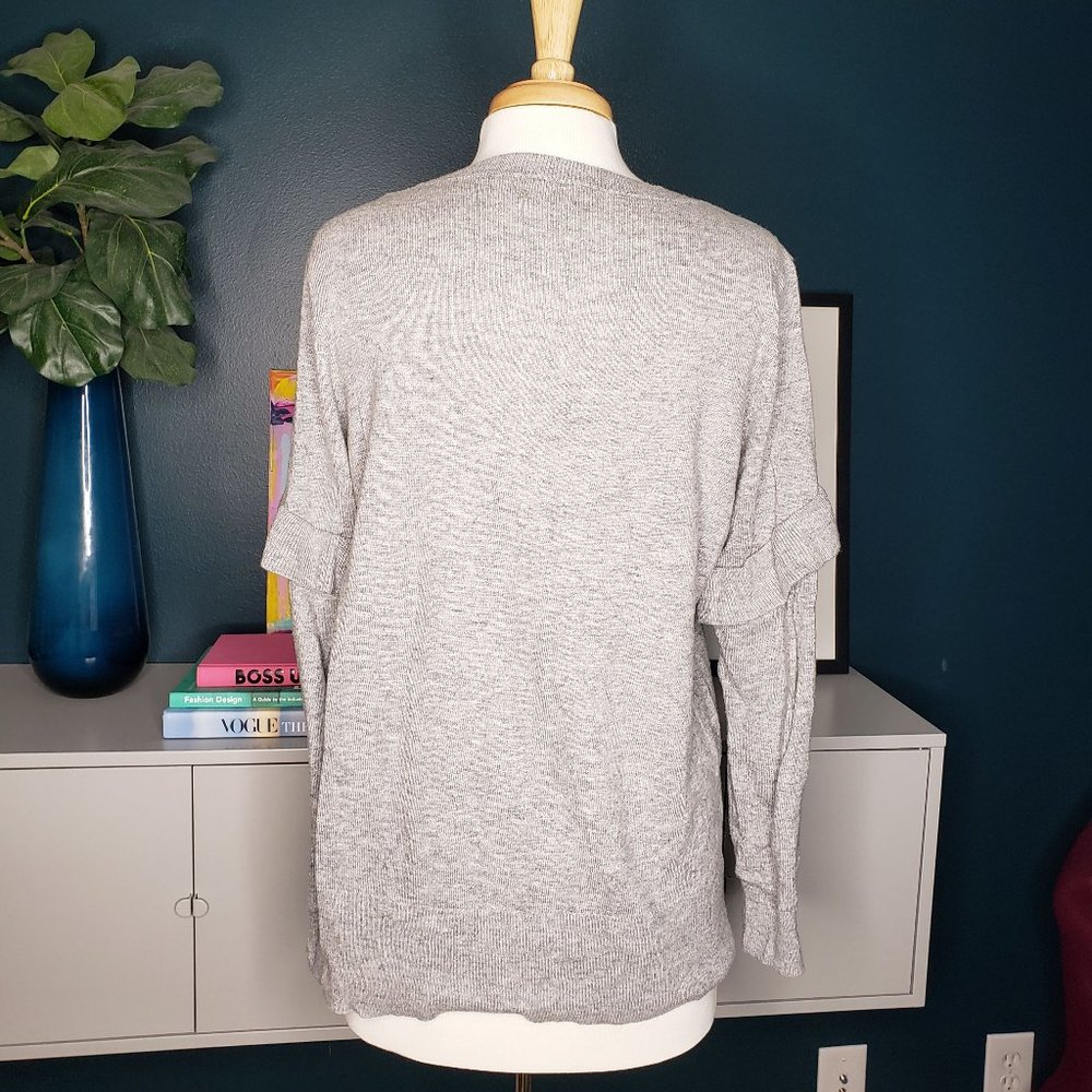 Lightweight Ruffle Sweater - Picture 2 of 3